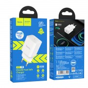 Зарядка Hoco N27 Innovative single port PD20W charger(EU) - White