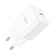 Зарядка Hoco N27 Innovative single port PD20W charger(EU) - White