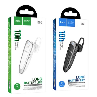 Гарнитура hoco E60 Brightness business BT headset - Black Гарнитура hoco E60 Brightness business BT headset - Black