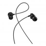 Наушники hoco M60 Perfect sound universal earphones with mic - Black