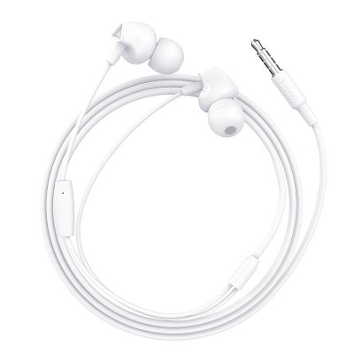 Наушники hoco M60 Perfect sound universal earphones with mic - White Наушники hoco M60 Perfect sound universal earphones with mic - White