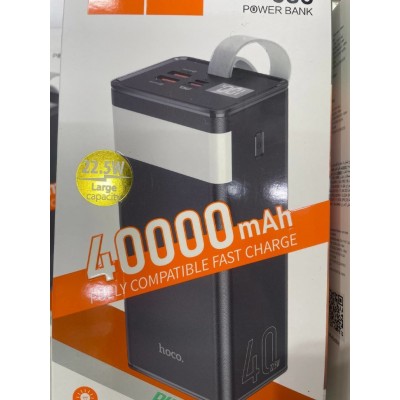 Power Bank hoco J86 40000mAh Full LED (PD,QC,FCP/SCP,AFC,VOOC,DASH) - Black Power Bank hoco J86 40000mAh Full LED (PD,QC,FCP/SCP,AFC,VOOC,DASH) - Black