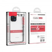 Чехол Hoco Light series TPU case for iP14 Pro Max - Transparent