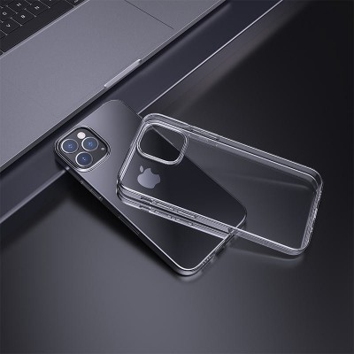 Чехол hoco Light series TPU case for iPhone 12 Pro Max 6.7 - Transparent Чехол hoco Light series TPU case for iPhone 12 Pro Max 6.7 - Transparent