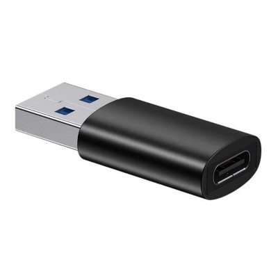 Адаптер-переходник Baseus Ingenuity Series Mini OTG Adaptor USB 3.1 to Type-C - Black (ZJJQ000101) Адаптер-переходник Baseus Ingenuity Series Mini OTG Adaptor USB 3.1 to Type-C - Black (ZJJQ000101)