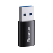 Адаптер-переходник Baseus Ingenuity Series Mini OTG Adaptor USB 3.1 to Type-C - Black (ZJJQ000101)