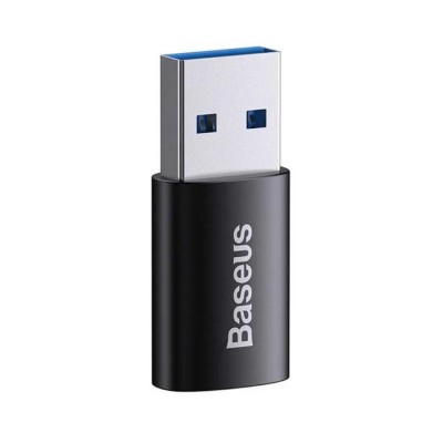 Адаптер-переходник Baseus Ingenuity Series Mini OTG Adaptor USB 3.1 to Type-C - Black (ZJJQ000101) Адаптер-переходник Baseus Ingenuity Series Mini OTG Adaptor USB 3.1 to Type-C - Black (ZJJQ000101)