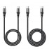 Кабель hoco X50 Type-C to Type-C Exquisito 100W charging data cable (L=2M) - Black Кабель hoco X50 Type-C to Type-C Exquisito 100W charging data cable (L=2M) - Black