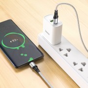 Кабель hoco X50 Type-C to Type-C Exquisito 100W charging data cable (L=2M) - Black