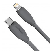 Кабель Baseus Jelly Liquid Silica Gel Fast Charging Data Cable Data Type-C to iP 20W 2m - Black (CAGD020101)