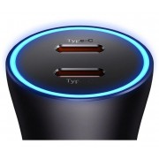 Автомобильное зарядное устройство Baseus C+C 40W (CGJP000013) - Dark Gray