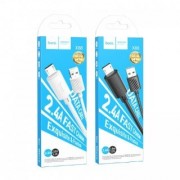 Кабель HOCO X88 gratified charging data cable for type-c (packaged) - White