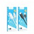Кабель HOCO X88 gratified charging data cable for type-c (packaged) - White Кабель HOCO X88 gratified charging data cable for type-c (packaged) - White