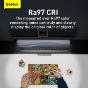 Лампа Baseus i-wok Series USB Asymmetric Light Source Screen Hanging Light (fighting) Pro - Black (DGIWK-P01)