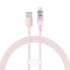 Кабель BASEUS explorer series fast charging cable with smart temperature control USB to ip 2.4a 1m - Pink (CATS010004) Кабель BASEUS explorer series fast charging cable with smart temperature control USB to ip 2.4a 1m - Pink (CATS010004)