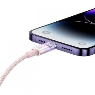 Кабель BASEUS explorer series fast charging cable with smart temperature control USB to ip 2.4a 1m - Pink (CATS010004) Кабель BASEUS explorer series fast charging cable with smart temperature control USB to ip 2.4a 1m - Pink (CATS010004)
