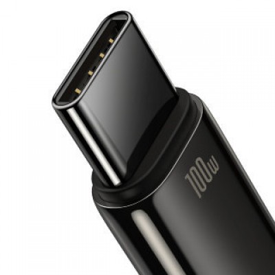 Кабель BASEUS tungsten gold fast charging data cable USB to type-c 100W 2m - Black (CAWJ000101) Кабель BASEUS tungsten gold fast charging data cable USB to type-c 100W 2m - Black (CAWJ000101)