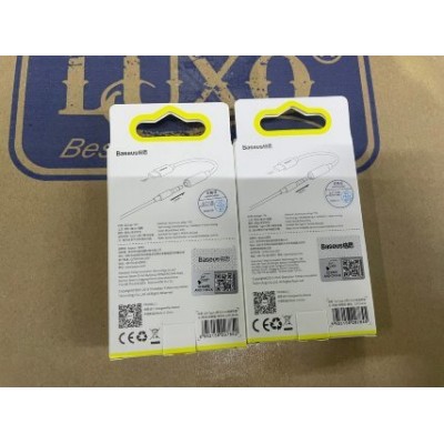 Переходник Baseus Type-C Male to 3.5mm Female Adapter L54 (CATL54-01) - Black Переходник Baseus Type-C Male to 3.5mm Female Adapter L54 (CATL54-01) - Black