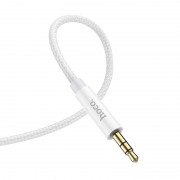 Кабель hoco AUX UPA19 digital audio conversion cable for Type-C (Type-C male connector to DC3.5 male connector) - Silver