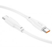 Кабель Hoco X93 Force 100W fast charging data cable Type-c to Type-c (L=1M) - Белый
