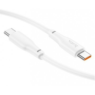 Кабель Hoco X93 Force 100W fast charging data cable Type-c to Type-c (L=1M) - Белый Кабель Hoco X93 Force 100W fast charging data cable Type-c to Type-c (L=1M) - Белый
