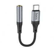 Аудио-переходник Hoco LS36 fresh digital Type-c to 3.5 audio converter - Черный