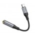 Аудио-переходник Hoco LS36 fresh digital Type-c to 3.5 audio converter - Черный Аудио-переходник Hoco LS36 fresh digital Type-c to 3.5 audio converter - Черный