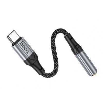 Аудио-переходник Hoco LS36 fresh digital Type-c to 3.5 audio converter - Черный Аудио-переходник Hoco LS36 fresh digital Type-c to 3.5 audio converter - Черный