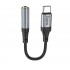 Аудио-переходник Hoco LS36 fresh digital Type-c to 3.5 audio converter - Черный Аудио-переходник Hoco LS36 fresh digital Type-c to 3.5 audio converter - Черный