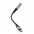 Аудио-переходник Hoco LS36 fresh digital Type-c to 3.5 audio converter - Черный Аудио-переходник Hoco LS36 fresh digital Type-c to 3.5 audio converter - Черный