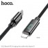 Кабель Hoco U125 Benefit PD charging data cable with Display (T.C to IP) - Black Кабель Hoco U125 Benefit PD charging data cable with Display (T.C to IP) - Black