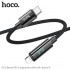 Кабель Hoco U125 Benefit PD charging data cable with Display (T.C to IP) - Black Кабель Hoco U125 Benefit PD charging data cable with Display (T.C to IP) - Black