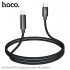 Кабель Hoco U125 Benefit PD charging data cable with Display (T.C to IP) - Black Кабель Hoco U125 Benefit PD charging data cable with Display (T.C to IP) - Black