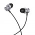 Наушники Hoco M106 Fountain metal universal earphones with microphone - Gray Наушники Hoco M106 Fountain metal universal earphones with microphone - Gray