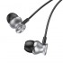 Наушники Hoco M106 Fountain metal universal earphones with microphone - Gray Наушники Hoco M106 Fountain metal universal earphones with microphone - Gray