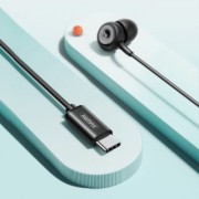 Наушники Remax siley series Type-c wired earphone for music & call RM-510a (with digital interface) - Black
