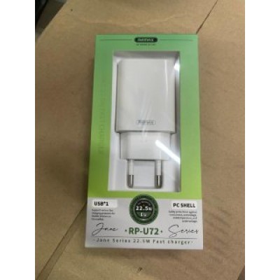 Сетевой адаптер Remax Jane Series 22.5W RP-U72 - White Сетевой адаптер Remax Jane Series 22.5W RP-U72 - White