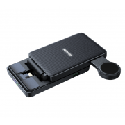 Беспроводная зарядка Joyroom JR-WQS02 4-in-1 Foldable Charging Station (Lightning Version) - Black