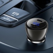 Автомобильное зарядное устройство Acefast B10 60W (C + C) - Black