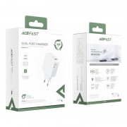 Сетевой адаптер Acefast A5 PD 32W (C+A) - White