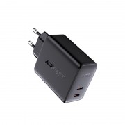 Сетевой адаптер Acefast A9 PD 40W (C+C) - Black
