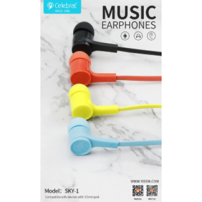 Наушники Celebrat SKY-1 - Blue Наушники Celebrat SKY-1 - Blue