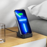 Держатель с беспроводной зарядкой Acefast E14 desktop wireless charger - Space grey