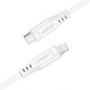 Кабель Acefast C3-01 Type-С to lighting TPE charging data cable - White