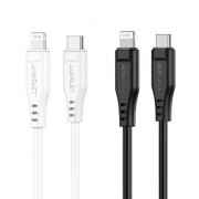 Кабель Acefast C3-01 Type-С to lighting TPE charging data cable - White