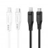 Кабель Acefast C3-01 Type-С to lighting TPE charging data cable - White Кабель Acefast C3-01 Type-С to lighting TPE charging data cable - White