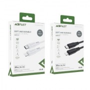 Кабель Acefast C3-01 Type-С to lighting TPE charging data cable - White