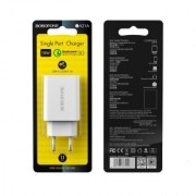Сетевой адаптер Borofone Wall charger BA21A - White