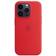 Чехол для iphone 13pro 6.1 Silicone Case Magsafe - Red
