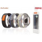 Ремешок Mutural Watch Band Wild Path Loopseries 38/40/41 - Black/Grey